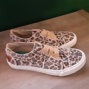 Blowfish Marley Sneakers Leopard Size 6